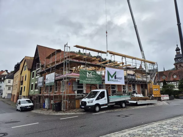 Massivholzdecke Patchwork 5