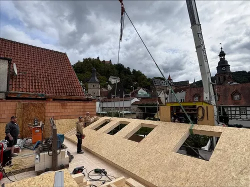 Große Schritte am Patchwork 3