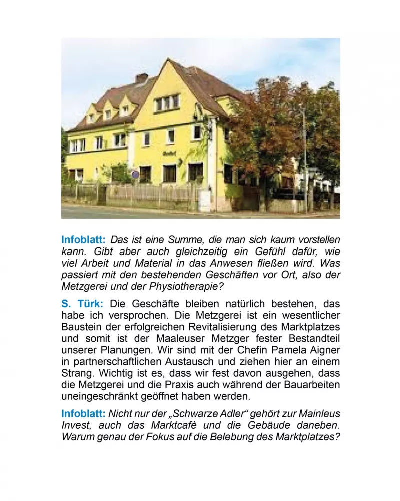 Konrad-Popp-Platz - Auszug aus dem Infoblatt Mainleus 5