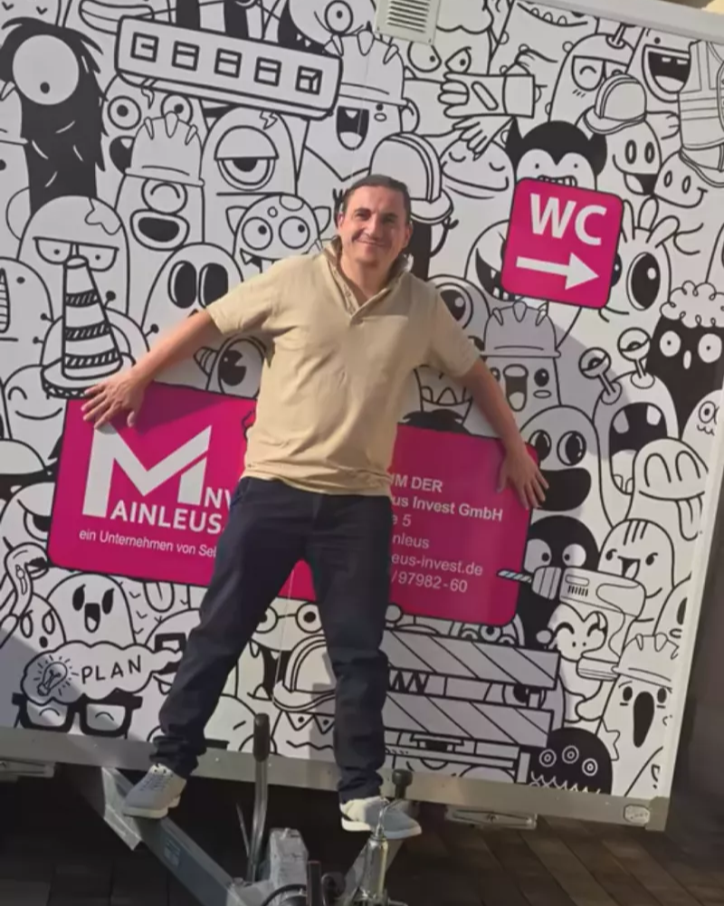 Neuer Klowagen - MI Mainleus Invest