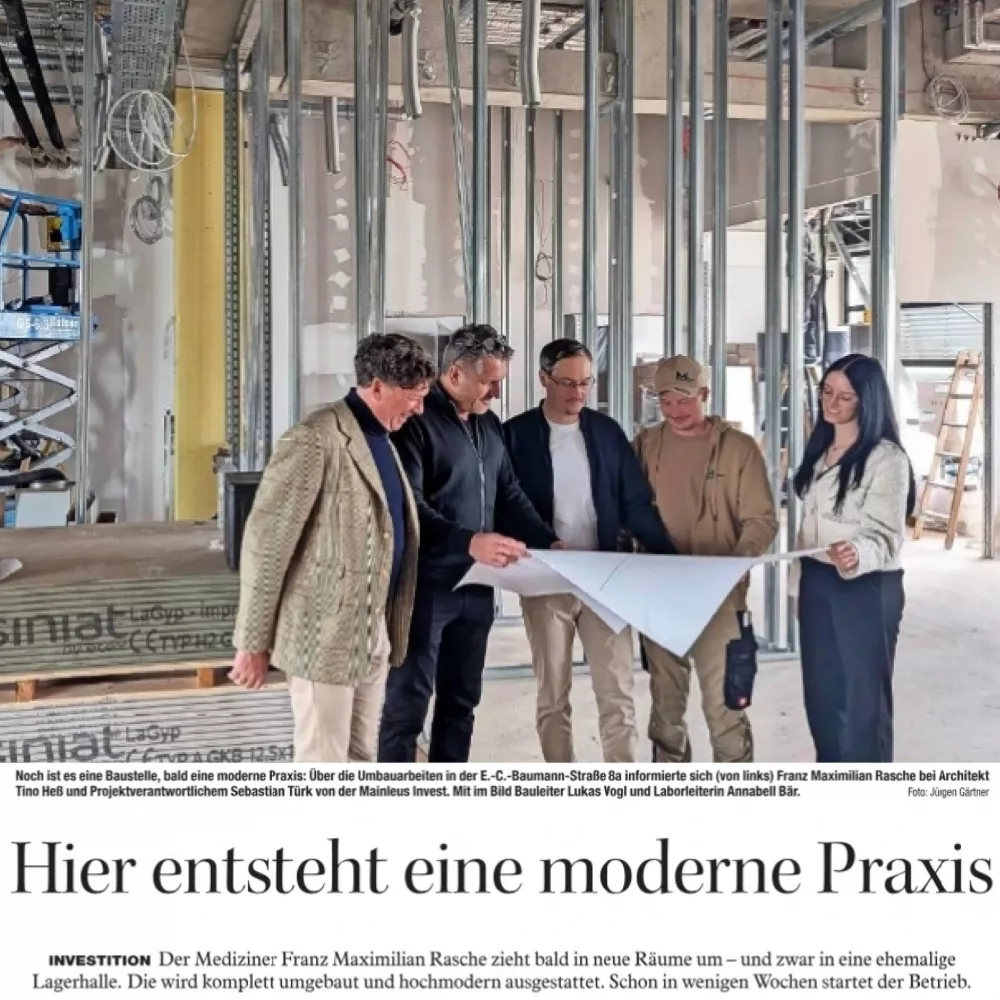 Eine moderne Praxis entsteht