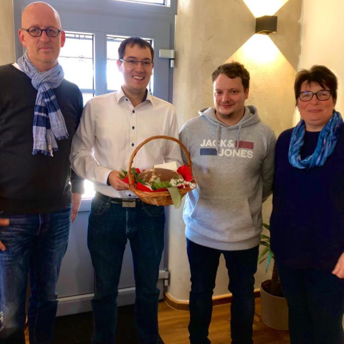 Sebastian Türk - traditioneller Korb mit Brot und Salz